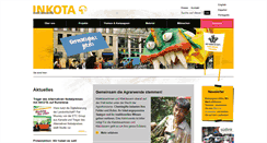 Desktop Screenshot of inkota.de